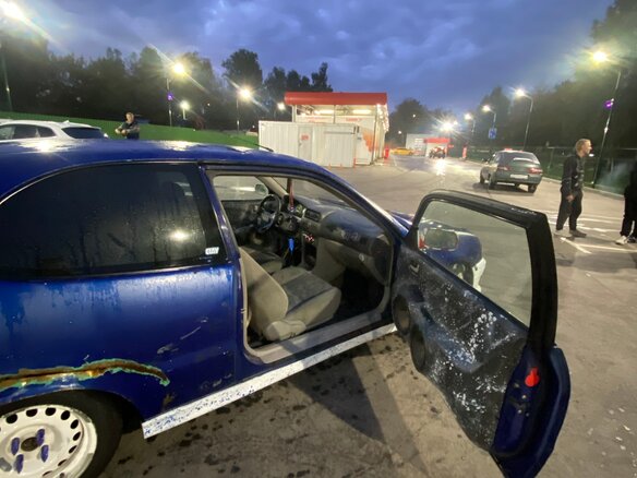 1997 Toyota Corolla VIII (E110), синий, 150000 рублей - вид 7
