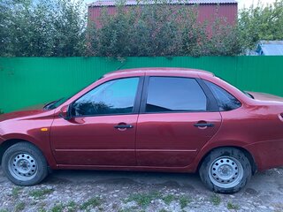 2016 Lada (ВАЗ) Granta I, красный, 380000 рублей, вид 3