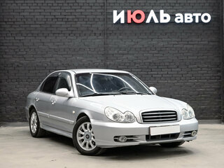 2007 Hyundai Sonata ТагАЗ IV (EF) Рестайлинг, серый, 423000 рублей, вид 2