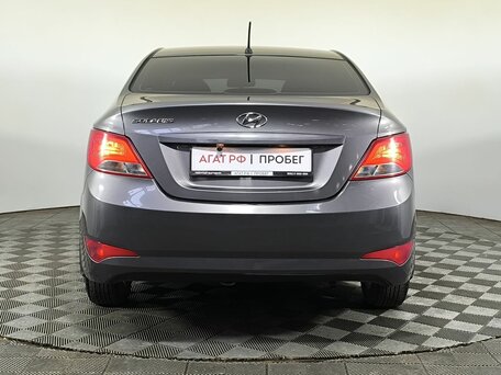 2016 Hyundai Solaris I Рестайлинг, серый, 1005000 рублей, вид 5