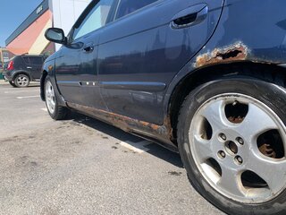 2008 Kia Spectra I Рестайлинг 2, синий, 180000 рублей, вид 5