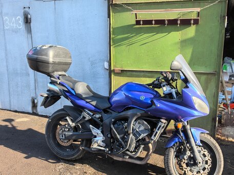 2007 Yamaha FZ6, синий, 455000 рублей, вид 1