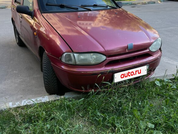 2002 Fiat Palio I Рестайлинг, красный, 65000 рублей - вид 1