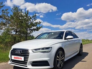 2017 Audi A6 IV (C7) Рестайлинг, белый, 2585000 рублей, вид 1