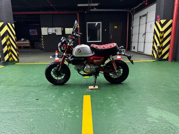 2022 Honda Z125 Monkey, белый, 465000 рублей - вид 2