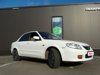 2001 Mazda Familia VIII (BJ), белый, 220000 рублей, вид 1