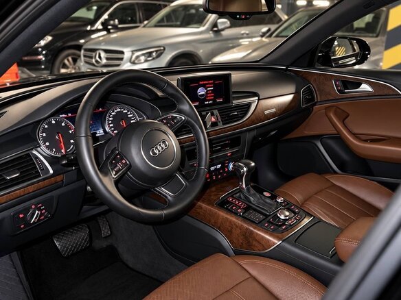 2011 Audi A6 IV (C7), чёрный, 1590000 рублей - вид 7