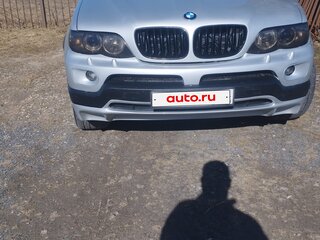 2003 BMW X5 3.0i I (E53), серебристый, 880000 рублей, вид 2