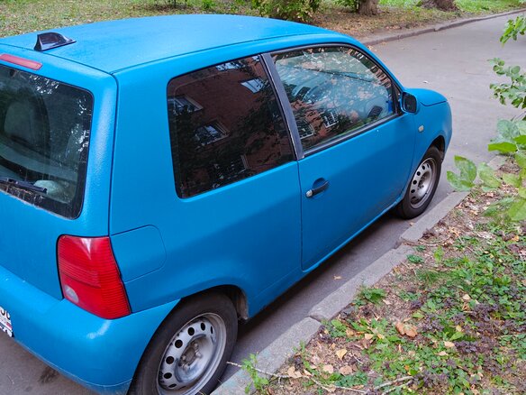 1998 Volkswagen Lupo, голубой, 177000 рублей - вид 4