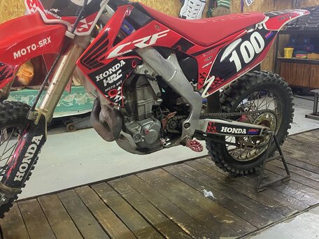 2012 Honda CRF 450R, красный, 300000 рублей, вид 3