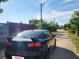 2008 Mitsubishi Lancer X, чёрный, 500000 рублей, вид 3