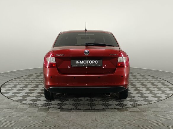 2016 Skoda Rapid I, красный, 970000 рублей - вид 5