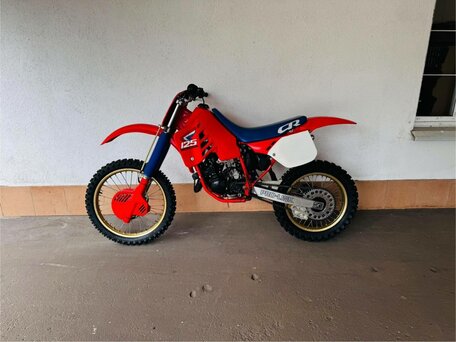 1986 Honda CR 125R, красный, 500000 рублей, вид 2
