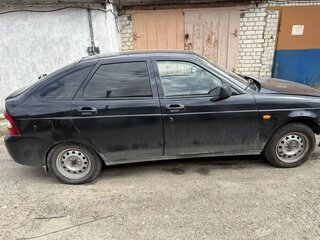 2008 Lada (ВАЗ) Priora I, чёрный, 135000 рублей, вид 4