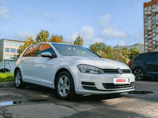 2013 Volkswagen Golf VII, белый, 1250000 рублей, вид 3