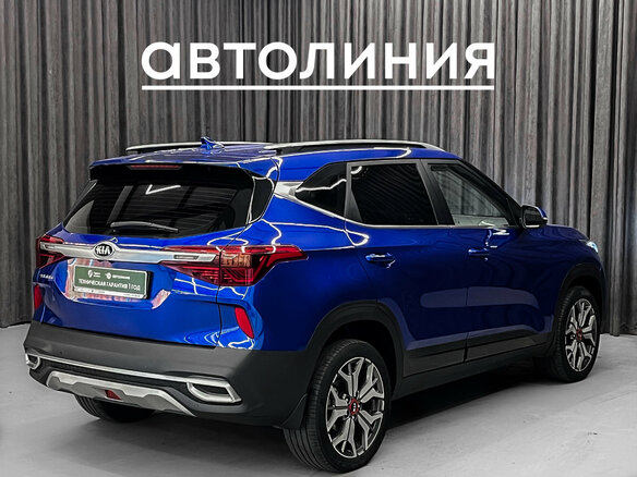 2020 Kia Seltos I, синий - вид 2