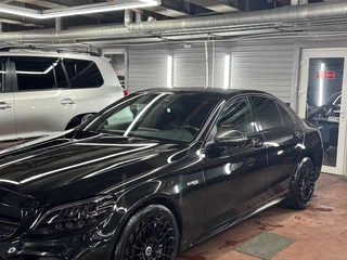 2018 Mercedes-Benz C-Класс AMG 43 AMG IV (W205) Рестайлинг, чёрный, 3900000 рублей, вид 1