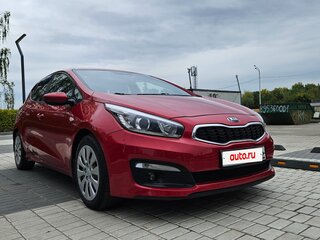 2018 Kia Ceed II Рестайлинг, красный, 1260000 рублей, вид 2