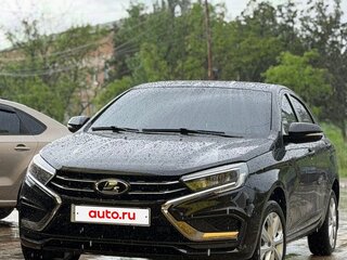 2026 Lada (ВАЗ) Vesta I Рестайлинг (NG), чёрный, 1520000 рублей, вид 3