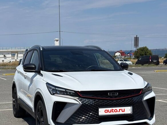 2023 Geely Coolray (Binyue Cool) I Рестайлинг, белый - вид 5