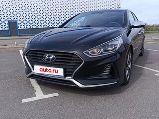 2019 Hyundai Sonata VII (LF) Рестайлинг, чёрный, 1620000 рублей, вид 1
