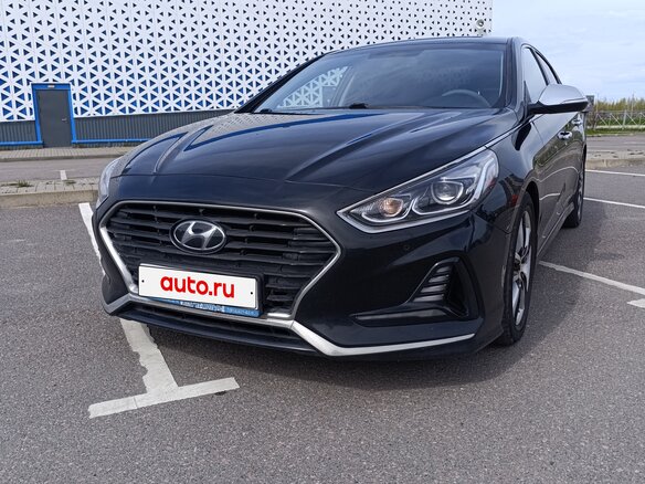 2019 Hyundai Sonata VII (LF) Рестайлинг, чёрный, 1410000 рублей