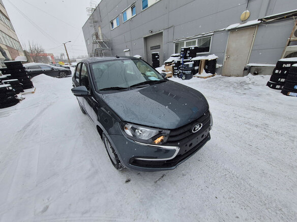2026 Lada (ВАЗ) Granta I Рестайлинг, серый, 1037000 рублей - вид 8