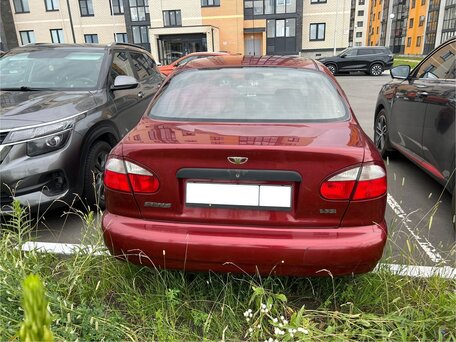 2005 Daewoo Sens I, красный, 180000 рублей, вид 4