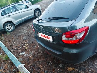 2015 Lada (ВАЗ) Granta I, серебристый, 400000 рублей, вид 2
