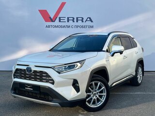2019 Toyota RAV4 V (XA50), белый, 2990000 рублей, вид 1