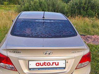 2011 Hyundai Solaris I, золотистый, 729000 рублей, вид 5