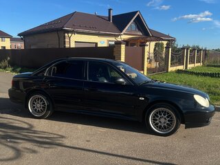 2007 Hyundai Sonata ТагАЗ IV (EF) Рестайлинг, чёрный, 450000 рублей, вид 3