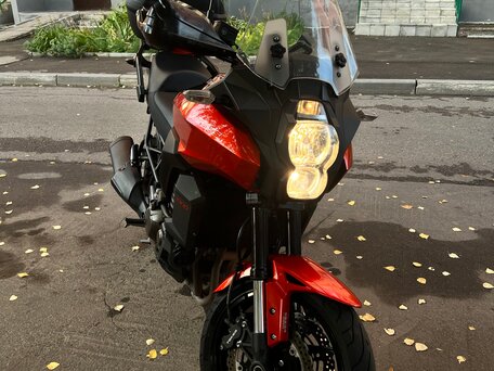 2012 Kawasaki Versys 1000, оранжевый, 700000 рублей, вид 1