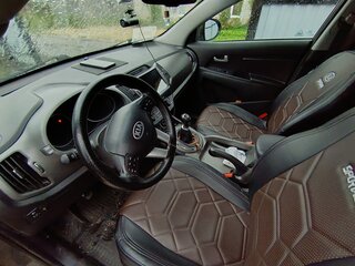 2014 Kia Sportage III Рестайлинг, серебристый, 1050000 рублей, вид 4