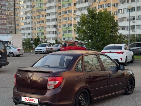 2012 Lada (ВАЗ) Granta I, пурпурный, 250000 рублей, вид 4