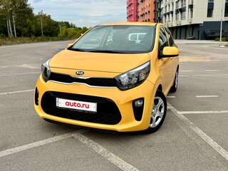2017 Kia Picanto III, жёлтый, 1050000 рублей, вид 1