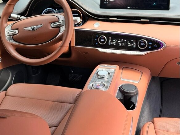2021 Genesis GV70 I, синий - вид 16