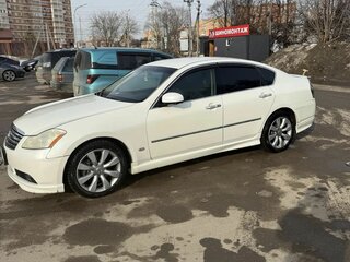 2005 Nissan Fuga I, белый, 899000 рублей, вид 1