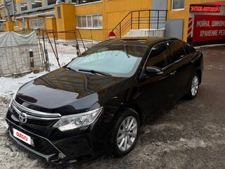 2012 Toyota Camry VII (XV50), чёрный, 2800000 рублей, вид 1