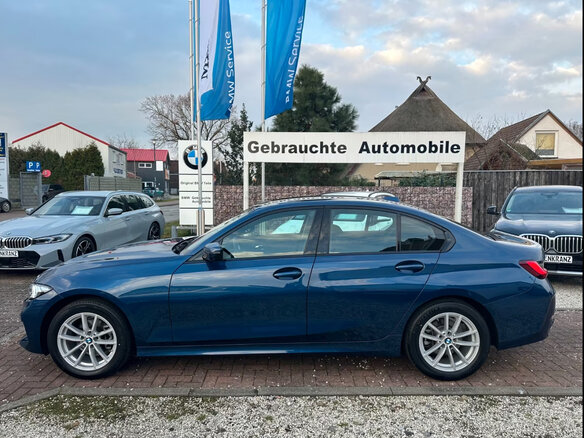 2024 BMW 3 серии 318i VII (G2x) Рестайлинг, синий, 4310659 рублей - вид 12