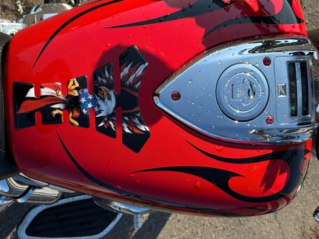 2007 Honda VTX 1800, красный, 1000000 рублей, вид 5
