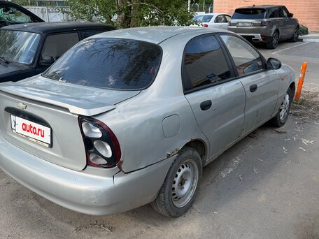 2008 Chevrolet Lanos I, серебристый, 90000 рублей, вид 5