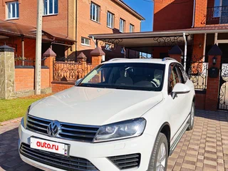 2015 Volkswagen Touareg II Рестайлинг, белый, 2550000 рублей, вид 2