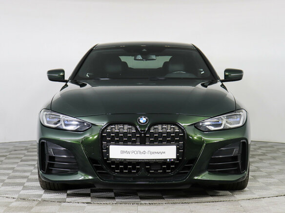 2021 BMW 4 серии M440i xDrive G22, G23, G26, зелёный, 7200000 рублей - вид 2