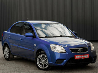 2011 Kia Rio II Рестайлинг, синий, 665000 рублей, вид 3