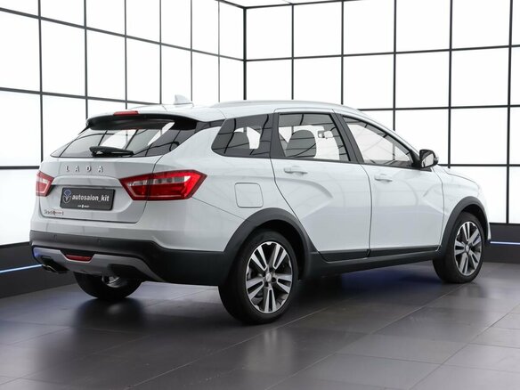 2019 Lada (ВАЗ) Vesta SW Cross I, белый - вид 4