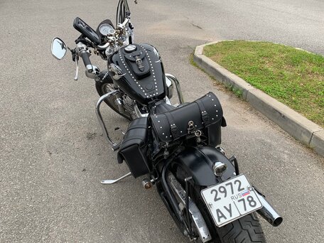 1996 Honda Steed 400, чёрный, 200000 рублей, вид 4