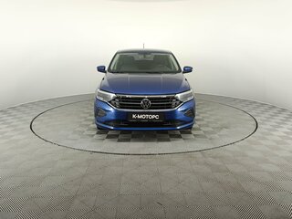 2021 Volkswagen Polo VI, синий, 1610000 рублей, вид 2