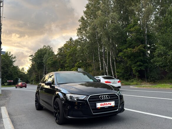 2016 Audi A3 III (8V) Рестайлинг, чёрный, 2090000 рублей - вид 2