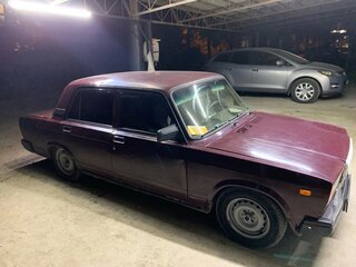 2005 Lada (ВАЗ) 2107, пурпурный, 80000 рублей, вид 5